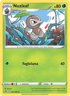 Nuzleaf (Voltaggio Sfolgorante #11/185)