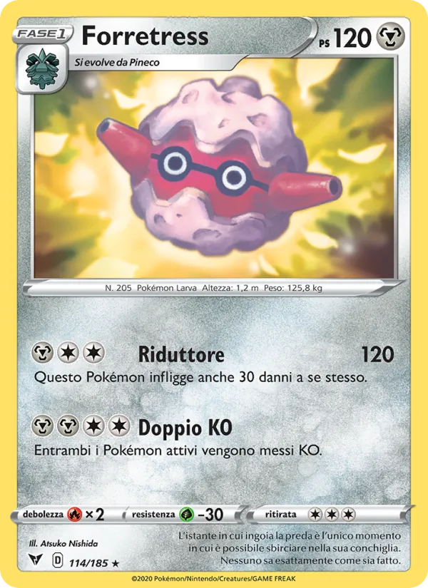 Forretress (Vivid Voltage #114/185)