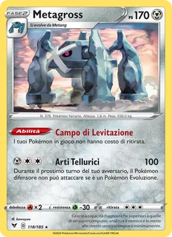 Metagross (Voltaggio Sfolgorante #118/185)