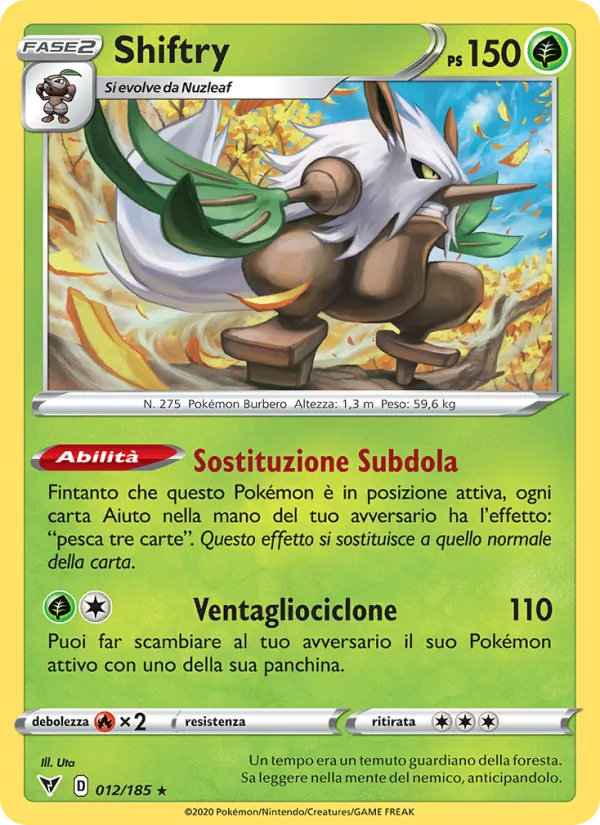 Shiftry (Voltaggio Sfolgorante #12/185)