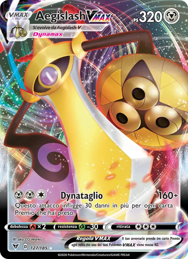 Aegislash VMAX (Vivid Voltage #127/185)