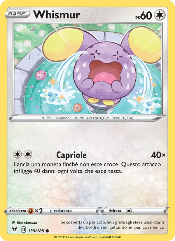 Whismur (Vivid Voltage #135/185)