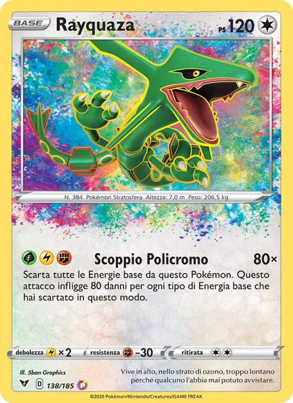 Rayquaza (Voltaggio Sfolgorante #138/185)