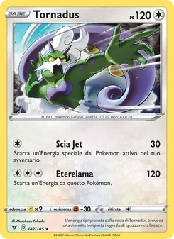 Tornadus (Voltaggio Sfolgorante #142/185)