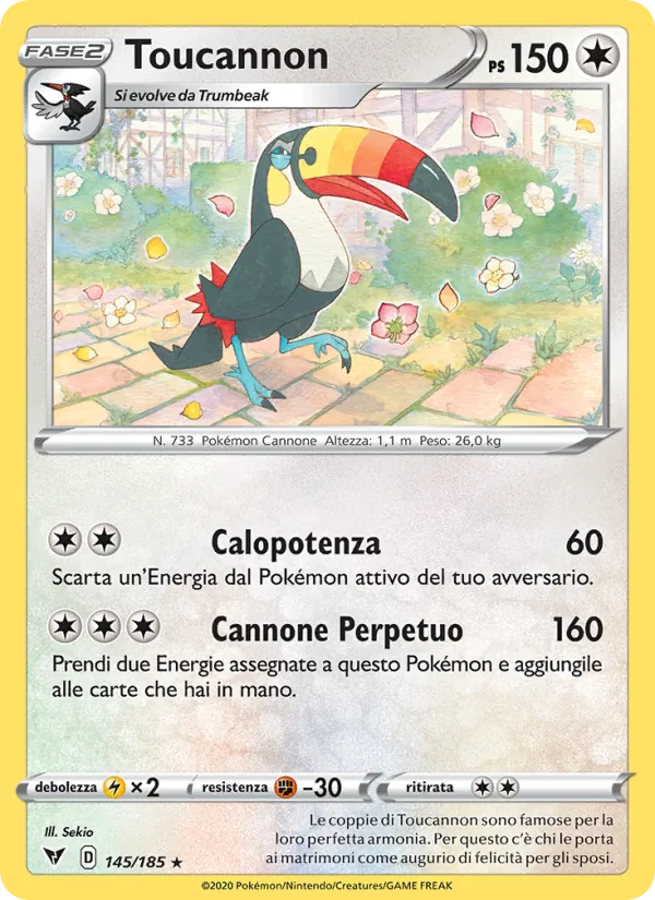 Toucannon (Voltaggio Sfolgorante #145/185)