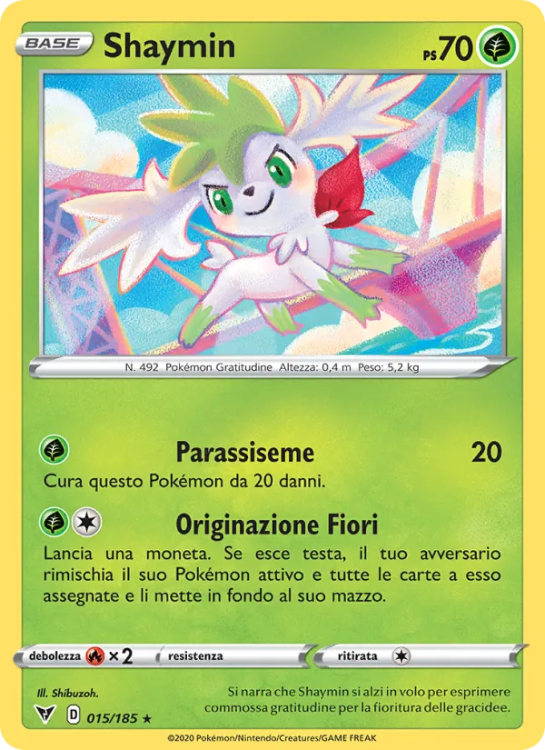 Shaymin (Vivid Voltage #15/185)