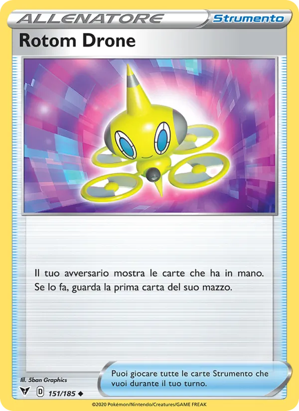 Rotom Drone (Voltaggio Sfolgorante #151/185)