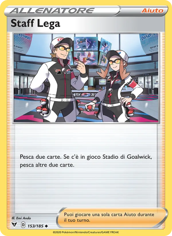 Staff Lega (Vivid Voltage #153/185)