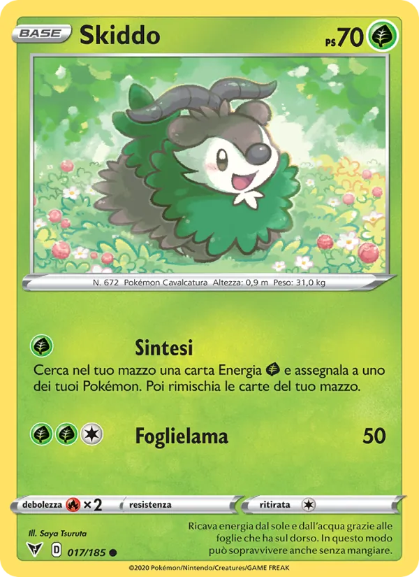 Skiddo (Voltaggio Sfolgorante #17/185)