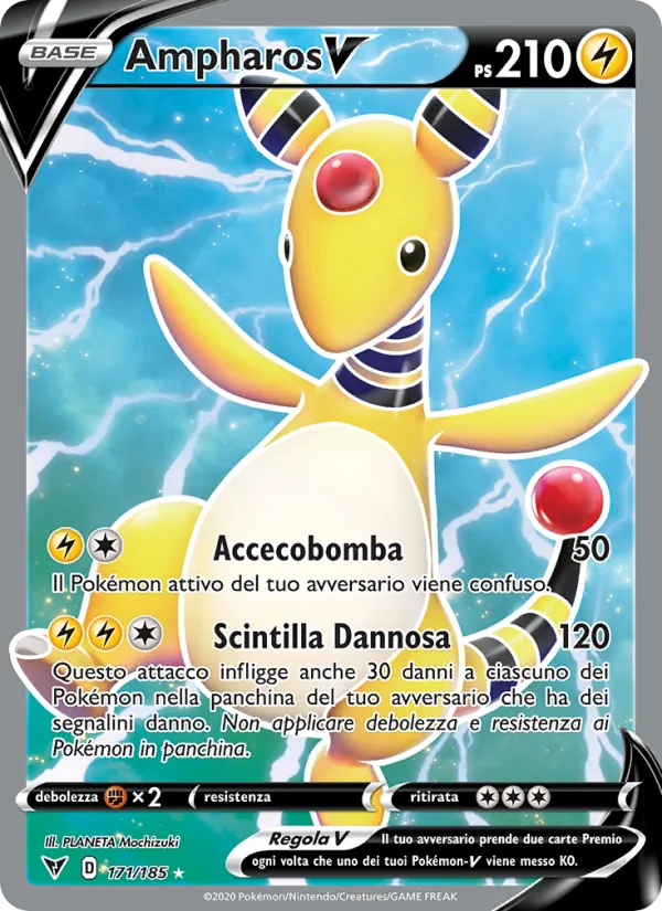 Ampharos V (Voltaggio Sfolgorante #171/185)