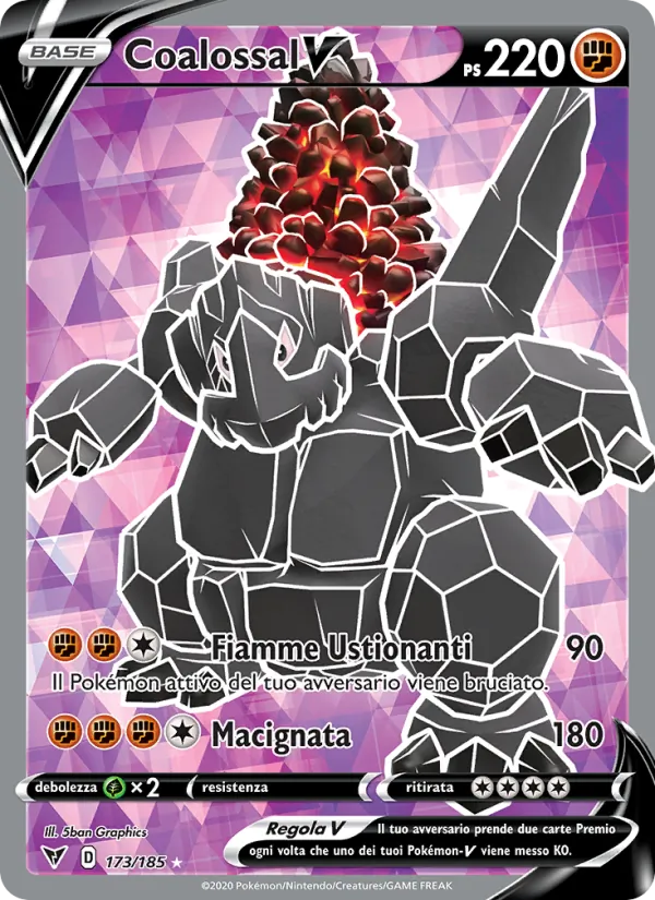 Coalossal V (Voltaggio Sfolgorante #173/185)
