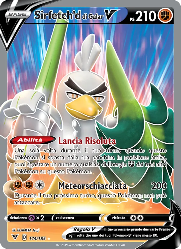 Sirfetch'd di Galar V (Voltaggio Sfolgorante #174/185)