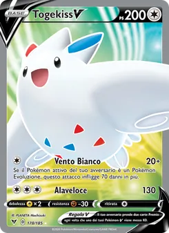 Togekiss V (Voltaggio Sfolgorante #178/185)