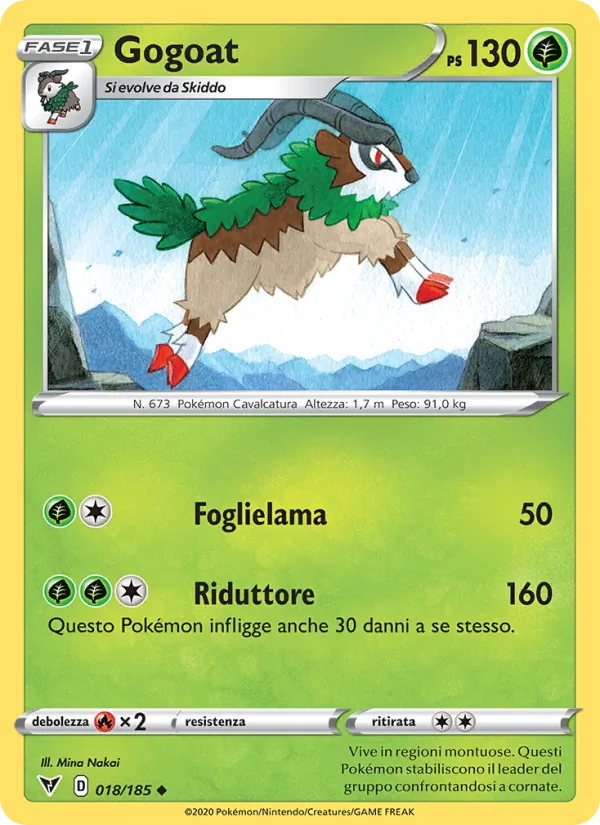 Gogoat (Voltaggio Sfolgorante #18/185)