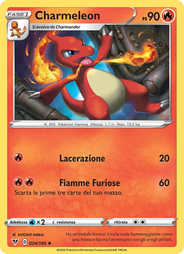 Charmeleon (Voltaggio Sfolgorante #24/185)