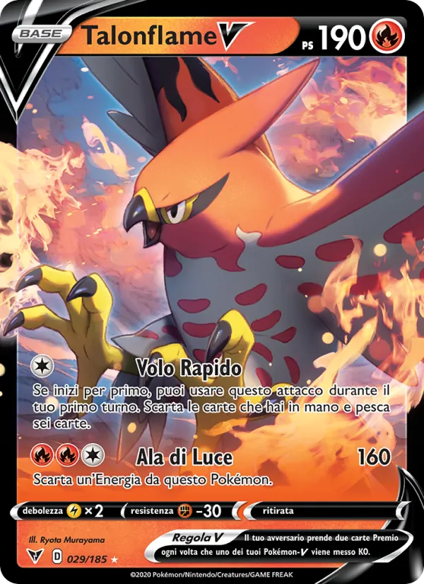 Talonflame V (Voltaggio Sfolgorante #29/185)