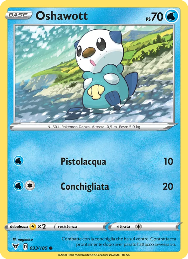 Oshawott (Vivid Voltage #33/185)