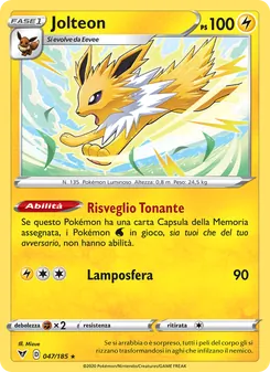 Jolteon (Voltaggio Sfolgorante #47/185)