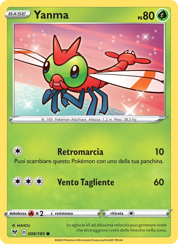 Yanma (Voltaggio Sfolgorante #6/185)