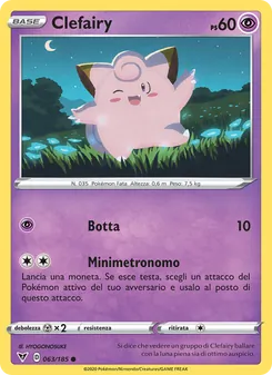 Clefairy (Voltaggio Sfolgorante #63/185)