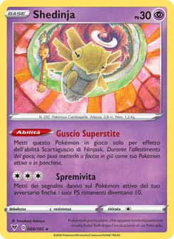 Shedinja (Voltaggio Sfolgorante #66/185)