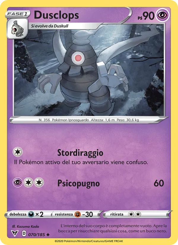 Dusclops (Vivid Voltage #70/185)