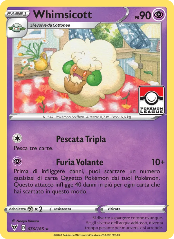 Whimsicott (Voltaggio Sfolgorante #76/185)