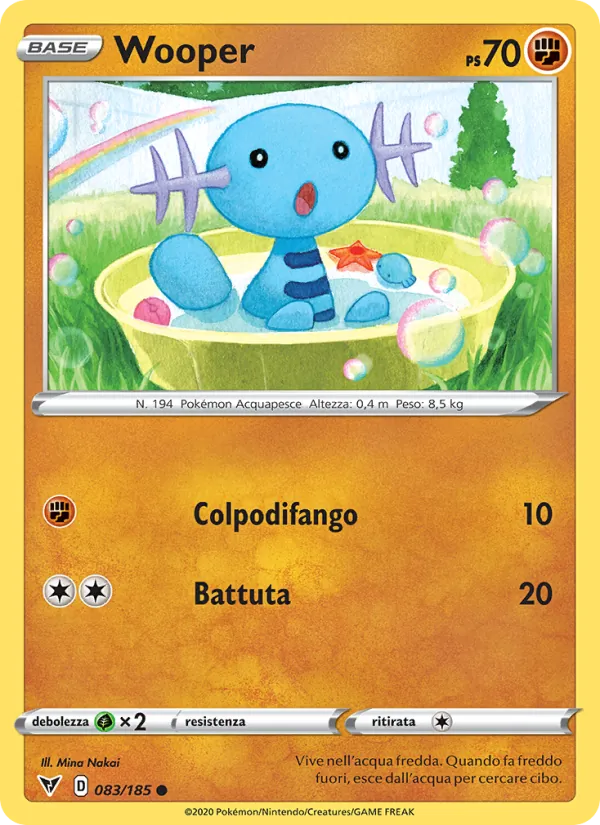 Wooper (Voltaggio Sfolgorante #83/185)