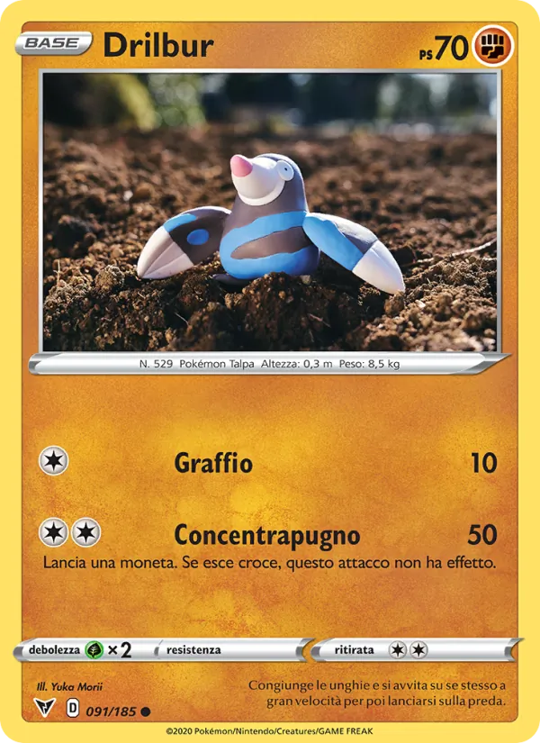 Drilbur (Vivid Voltage #91/185)