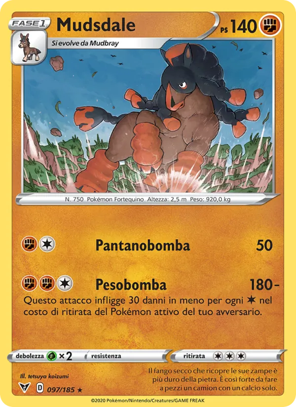 Mudsdale (Voltaggio Sfolgorante #97/185)