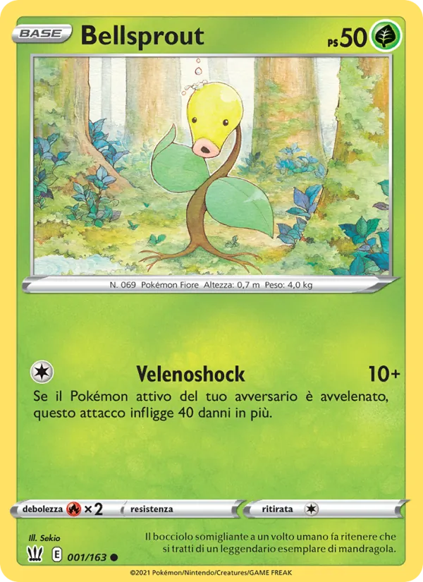Bellsprout (Stili di Lotta #1/163)