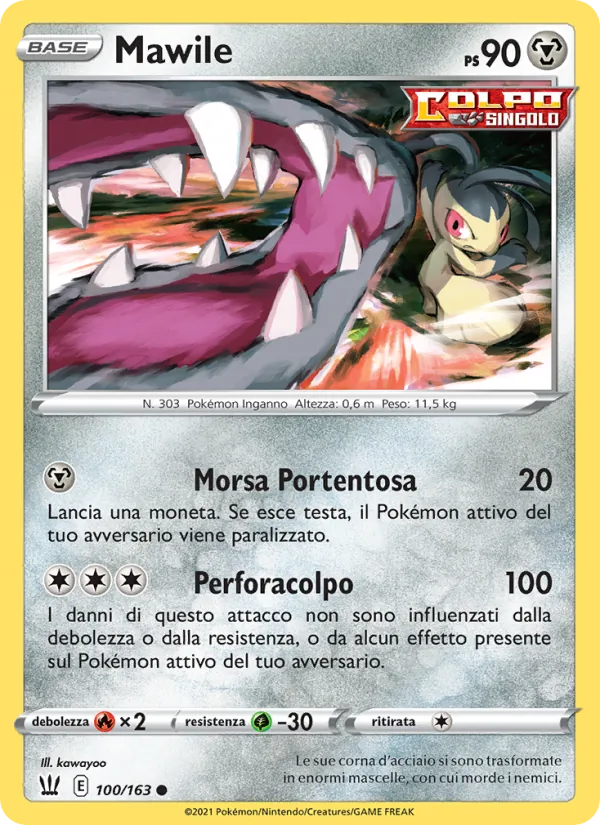 Mawile (Battle Styles #100/163)