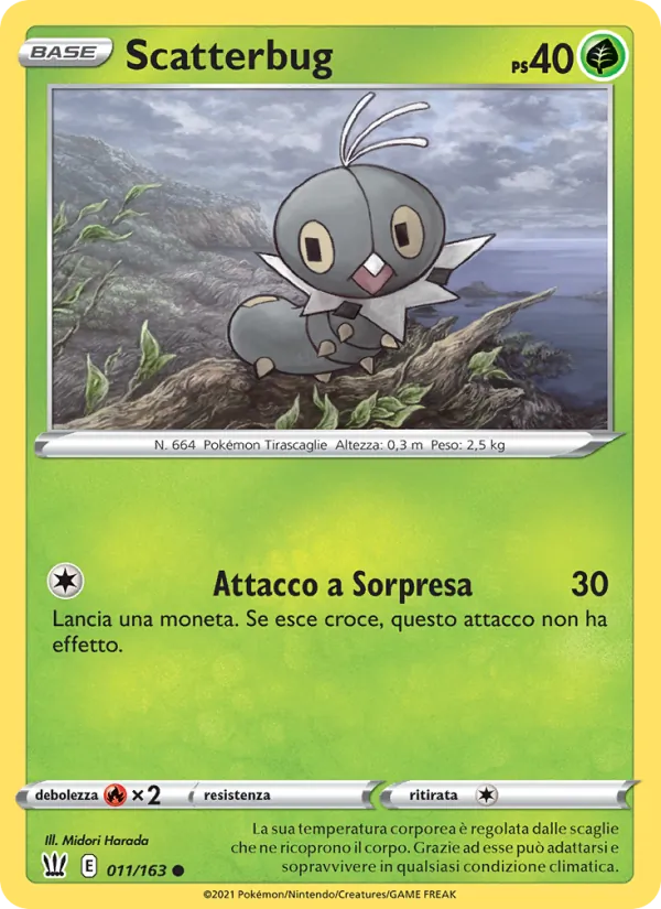 Scatterbug (Battle Styles #11/163)