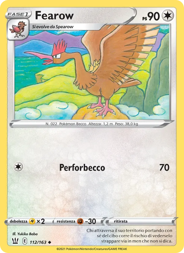 Fearow (Battle Styles #112/163)