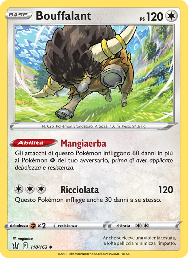 Bouffalant (Battle Styles #118/163)