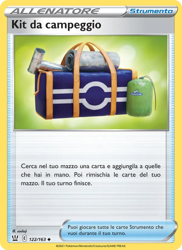 Kit da campeggio (Stili di Lotta #122/163)