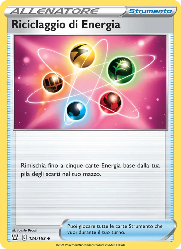 Riciclaggio di Energia (Stili di Lotta #124/163)