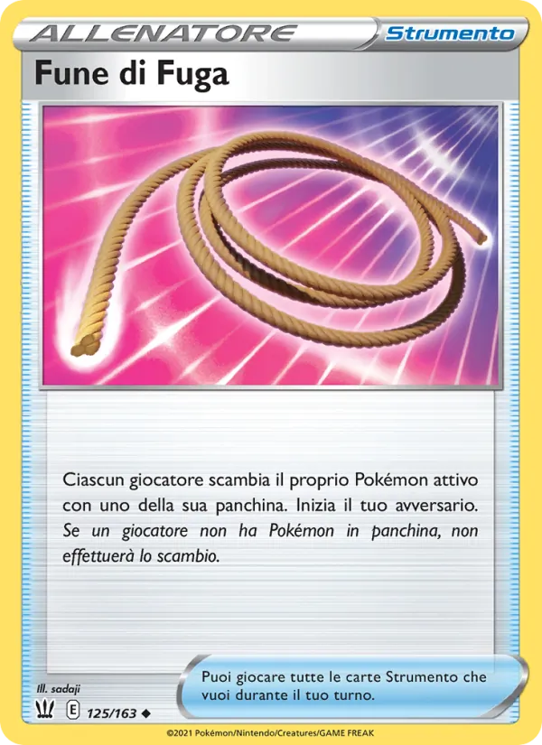 Fune di Fuga (Stili di Lotta #125/163)