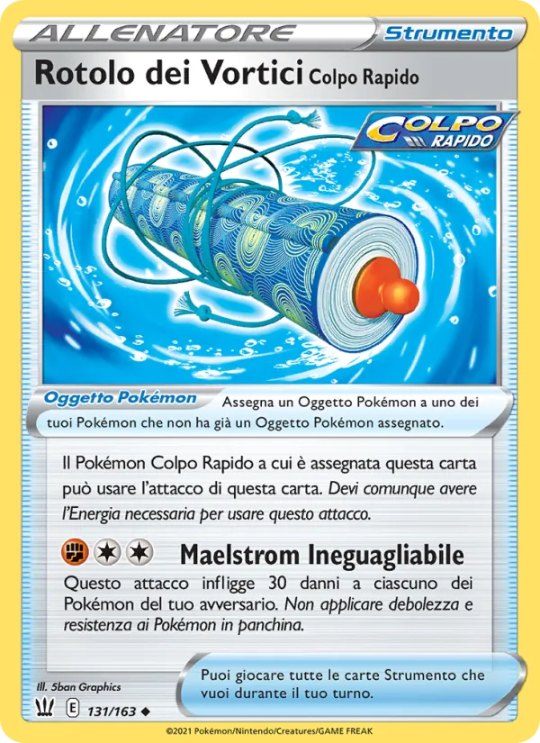 Rotolo dei Vortici Colpo Rapido (Stili di Lotta #131/163)
