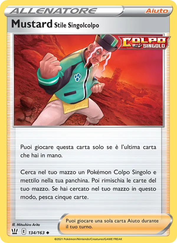 Mustard Stile Singolcolpo (Battle Styles #134/163)