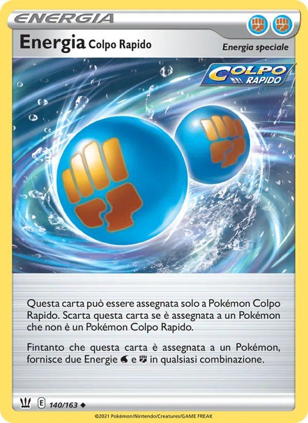 Energia Colpo Rapido (Battle Styles #140/163)