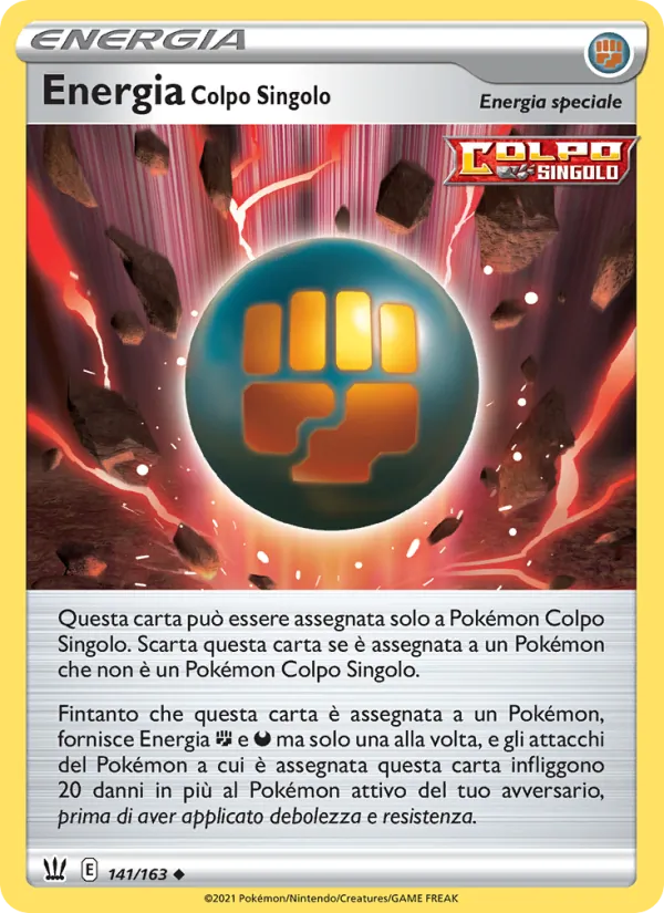 Energia Colpo Singolo (Battle Styles #141/163)