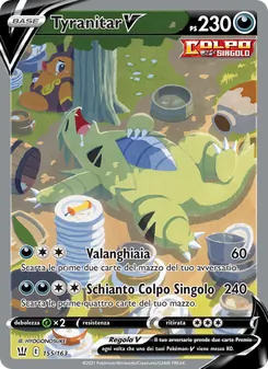 Tyranitar V (Stili di Lotta #155/163)