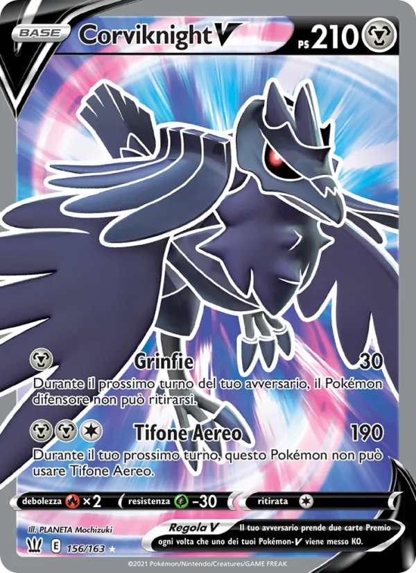 Corviknight V (Stili di Lotta #156/163)