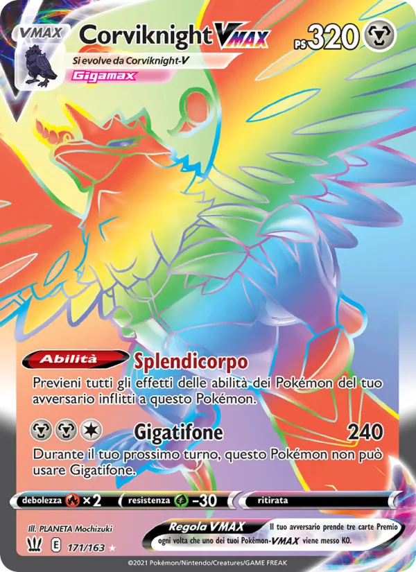 Corviknight VMAX (Stili di Lotta #171/163)
