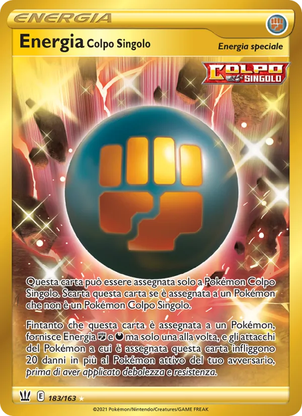 Energia Colpo Singolo (Battle Styles #183/163)