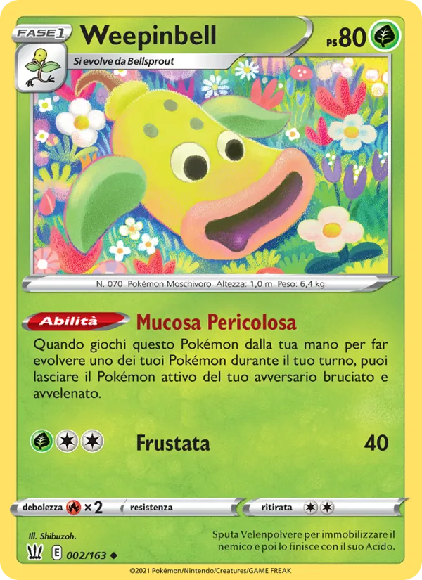 Weepinbell (Battle Styles #2/163)