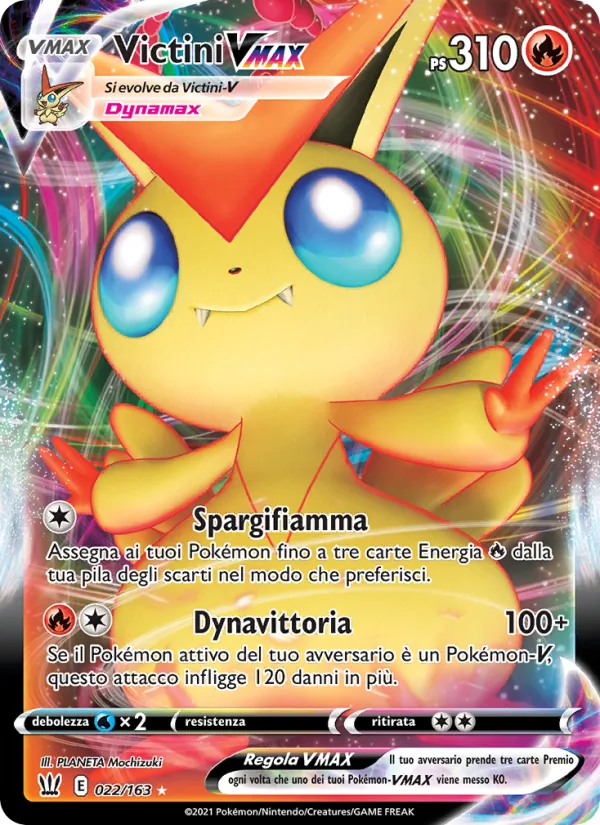 Victini VMAX (Stili di Lotta #22/163)