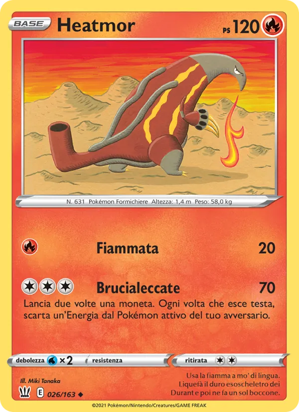 Heatmor (Battle Styles #26/163)