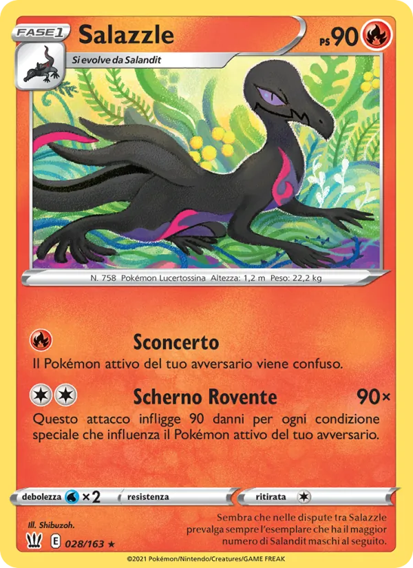Salazzle (Battle Styles #28/163)